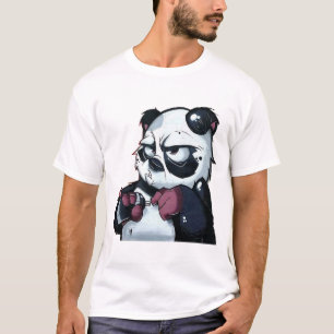 Camiseta Graffiti Panda Bear