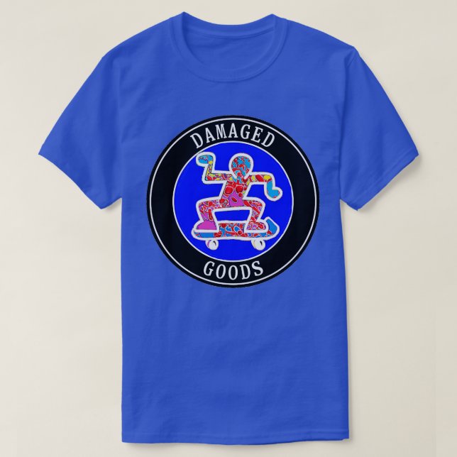 Camiseta graffiti skateboard Productos dañados (Diseño del anverso)