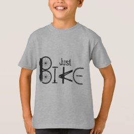 Camiseta Graffiti "Solo en bicicleta" de piezas de biciclet