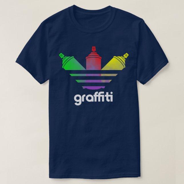 Camiseta Graffiti Spray Can Art (Diseño del anverso)