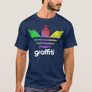 Camiseta Graffiti Spray Can Art