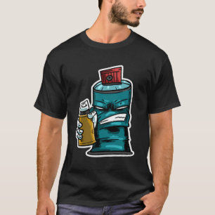 Camiseta Graffiti Spray Cañón Guay Graffito Dibujo Arte