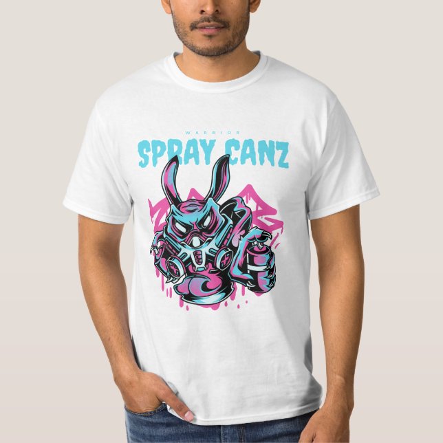 Camiseta Graffiti Spray T-shirts (Anverso)