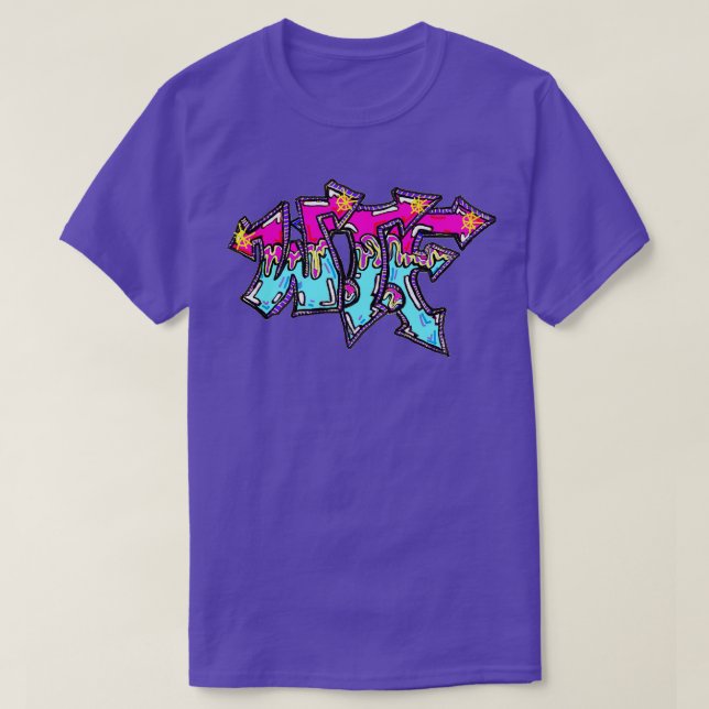 Camiseta Graffiti Spray WTF del GEPMA (Diseño del anverso)