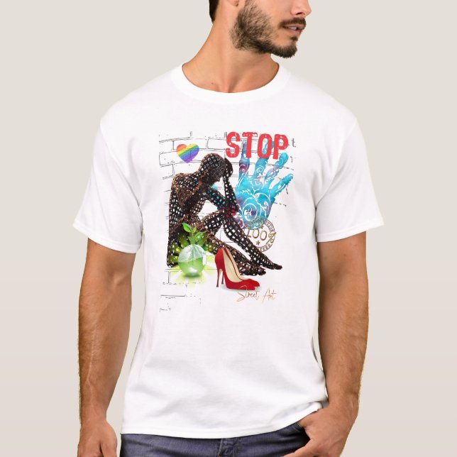 Camiseta Graffiti Stop (Anverso)