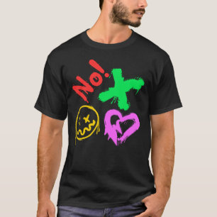 Camiseta Graffiti Style Street Art Classic artístico-camise