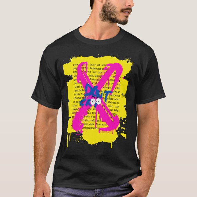 Camiseta Graffiti Style Street Art Classic artístico-camise (Anverso)