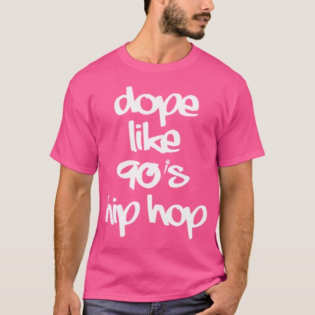 Camiseta Graffiti Urbano Funky De Hip Hop De Dope Como 90 (Anverso)