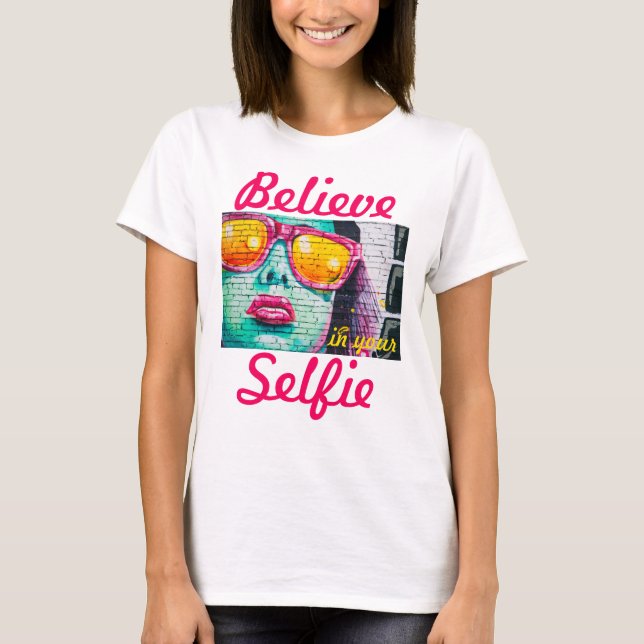 Camiseta Graffitti Selfie Shirt (Anverso)