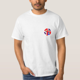 Camiseta gráfica abstracta