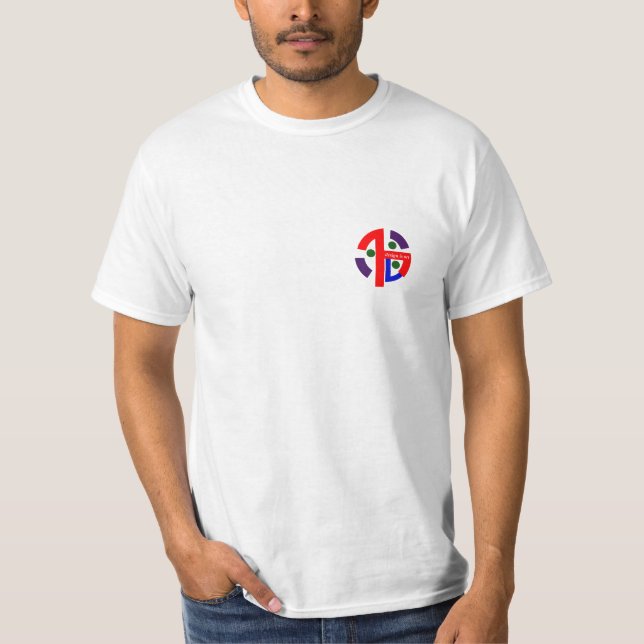 Camiseta gráfica abstracta (Anverso)