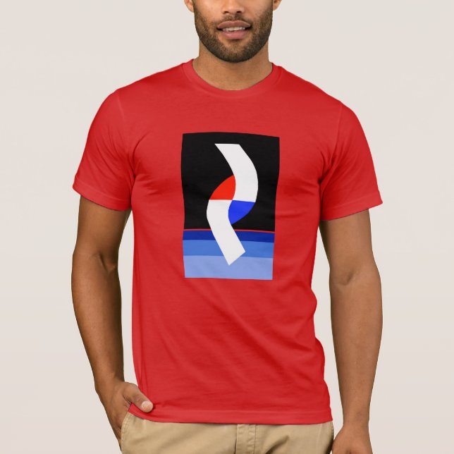 Camiseta gráfica abstracta (Anverso)
