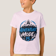 Camiseta gráfica adolescente de Modo Aventura 15