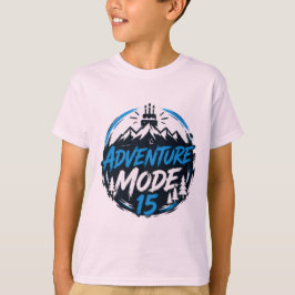 Camiseta gráfica adolescente de Modo Aventura 15