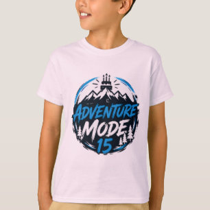 Camiseta gráfica adolescente de Modo Aventura 15
