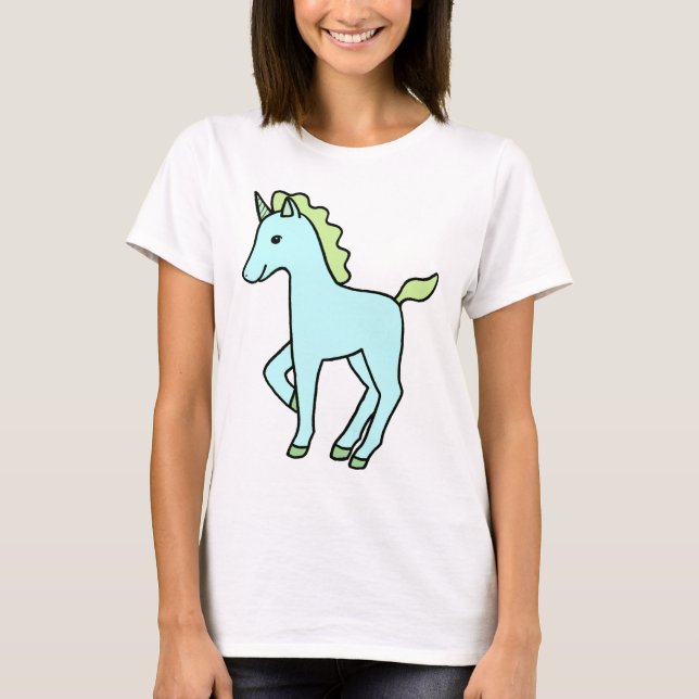 Camiseta gráfica animal mágica de la camiseta (Anverso)