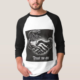 Camiseta gráfica Animal No Confíes En Nadie