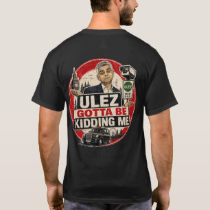 Camiseta gráfica anti ULEZ Sadiq Khan Streetwear