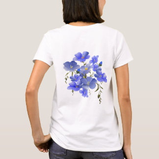 Camiseta gráfica artística floral - Naturaleza úni