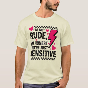 Camiseta Gráfica Audaz – Declaración "No Soy Grosera" 