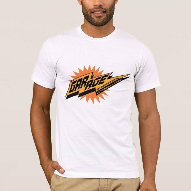 Camiseta gráfica automotriz (Anverso)