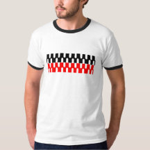 Camiseta gráfica básica de aro para hombre