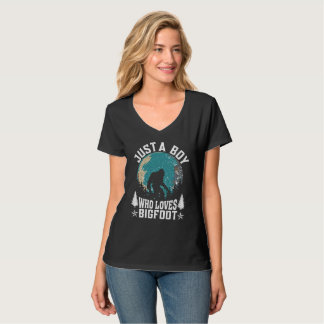 Camiseta gráfica Bigfoot Moon para hombres mujeres