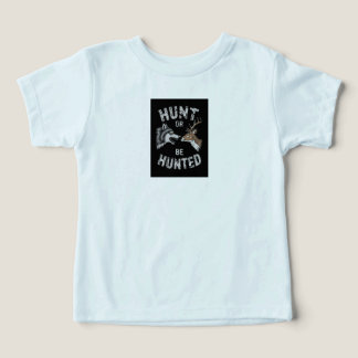 Camiseta gráfica blanca Hunt or Be Hunted | Cool S