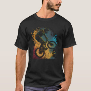 Camiseta Gráfica BMX Extreme Rider para Chica masculina