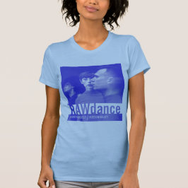 Camiseta gráfica borrosa de RAWdance en azul