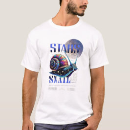 Camiseta gráfica celestial de la luna