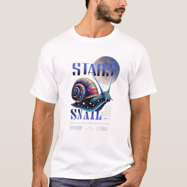 Camiseta gráfica celestial de la luna (Anverso)