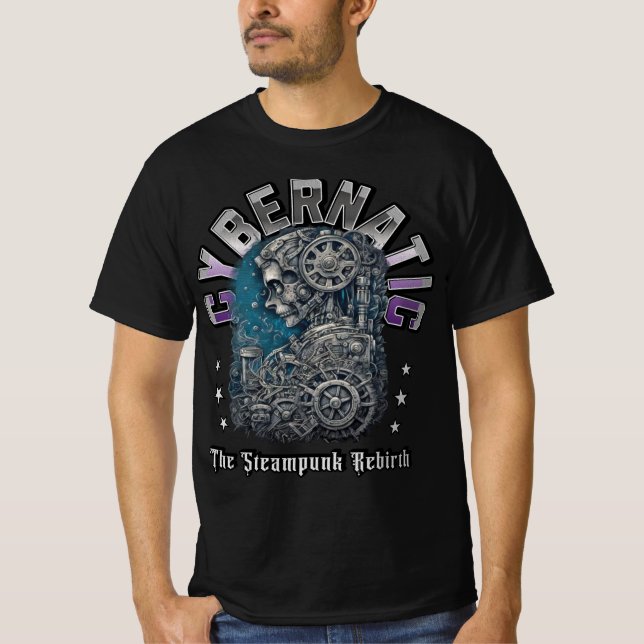 Camiseta gráfica cibernética (Anverso)