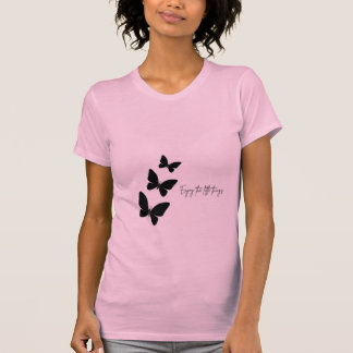 Camiseta gráfica clásica de media manga para mujer