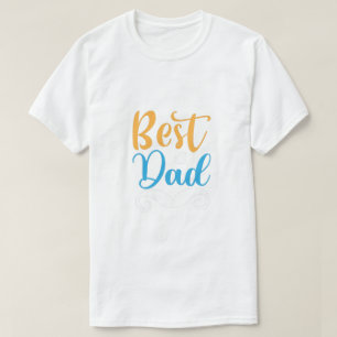 Camiseta Gráfica colorida 'Te quiero papá' con bigote