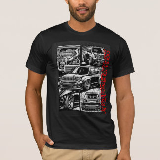 Camiseta Gráfica Cómic Turbo Renegade Widebody Reventado