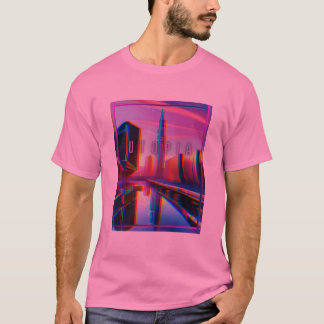 Camiseta gráfica con explosión de arte pop