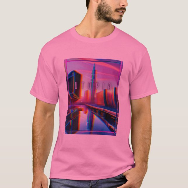 Camiseta gráfica con explosión de arte pop (Anverso)