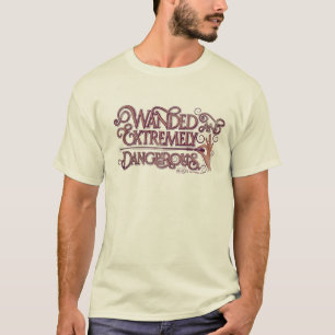 Camiseta Gráfica Con Ganas Y Extremadamente Peligroso - Ro