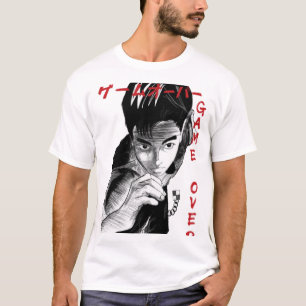 Camiseta Gráfica con Ilustración de Jugador al Est