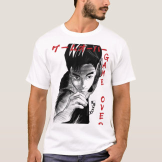 Camiseta Gráfica con Ilustración de Jugador al Est