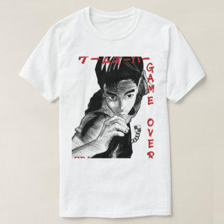 Camiseta Gráfica con Ilustración de Jugador al Est
