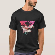 Camiseta gráfica con vibraciones de verano - Trend