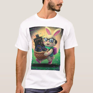 Camiseta Gráfica Conejo de Pascua
