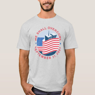 Camiseta gráfica conmemorativa Nunca Olvidar 11 de