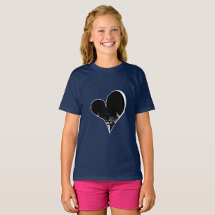 Camiseta Gráfica Corazón de Fútbol Premium para A