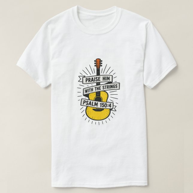 Camiseta gráfica cristiana (Diseño del anverso)