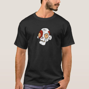 Camiseta Gráfica curada de Halloween de Zombie Face