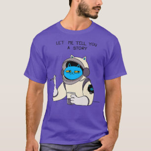 Camiseta Gráfica D de la Novedad del Ilustracion del gato d
