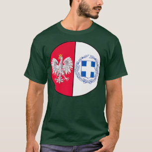 Camiseta Gráfica de 50 canales de genealogía polaca media